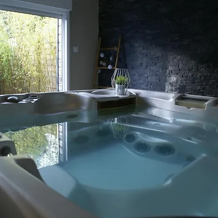 Magnifique Avec Jacuzzi Privatif Couette-café